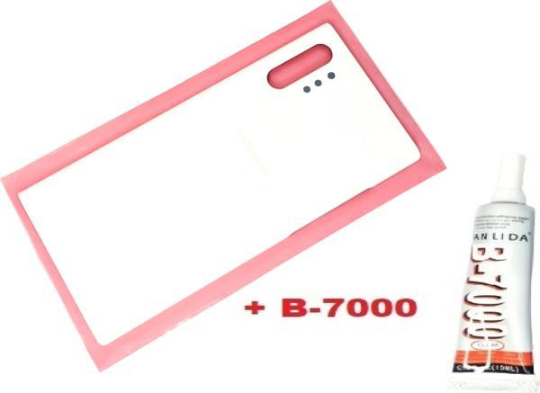 Tkgz Samsung Galaxy NOTE 10 PLUS Arka Kapak (CAM+B-7000) BEYAZ - Image 1