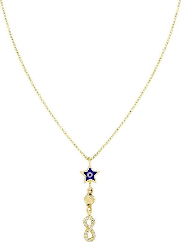 Altın Sonsuzluk Kolye  - Image 1