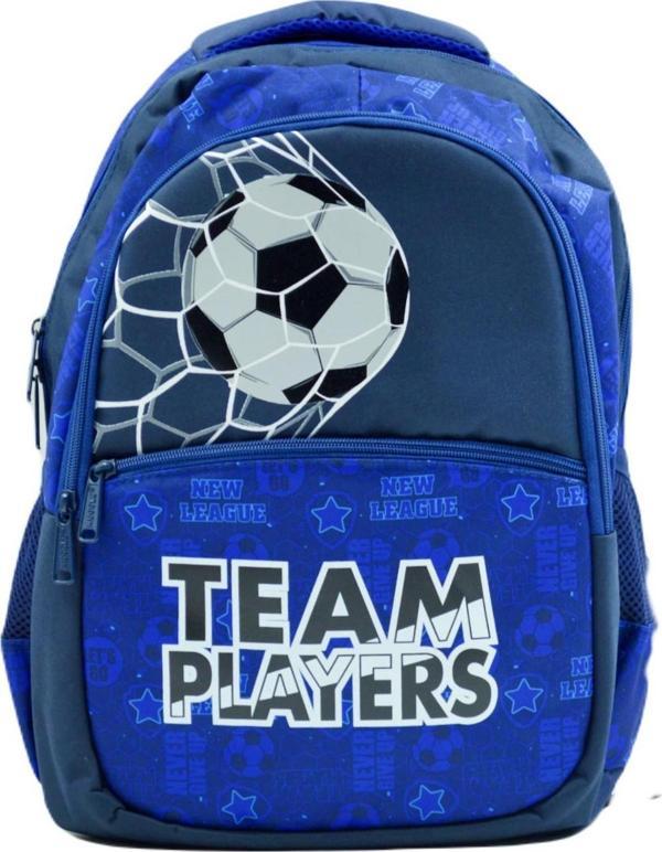 Muggle 3 Bölmeli Football Okul Sırt Çantası MU-9727 - Image 1