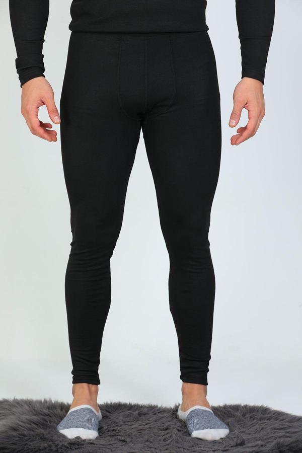 Lukitus Tutku Erkek Siyah Termal Tayt İçlik 2 Adet - Image 1