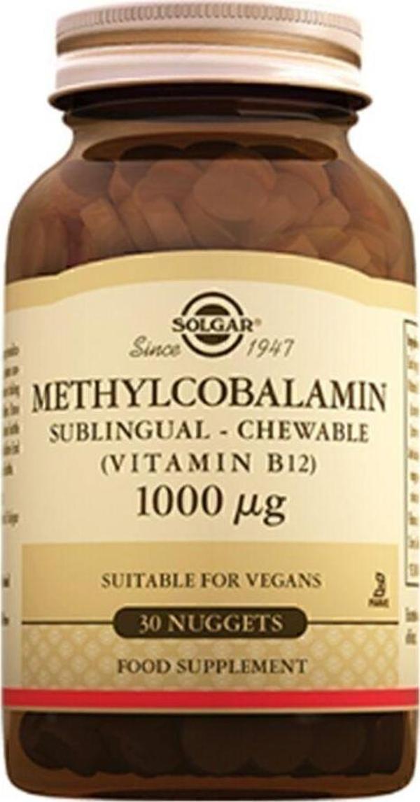 Methylcobalamın (VİT. B12) 1000 Mg 30 Nuggets - Image 1