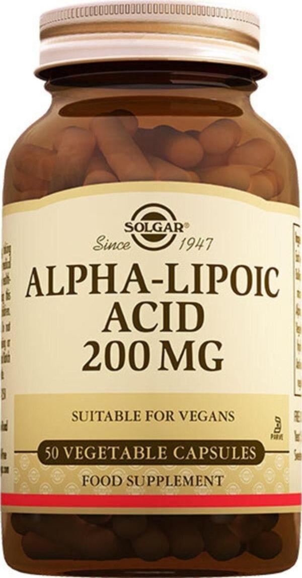 Alpha Lipoic Acid 200 Mg 50 Kapsul (alfa Lipoik Asid) Skt:08.2025 - Image 1