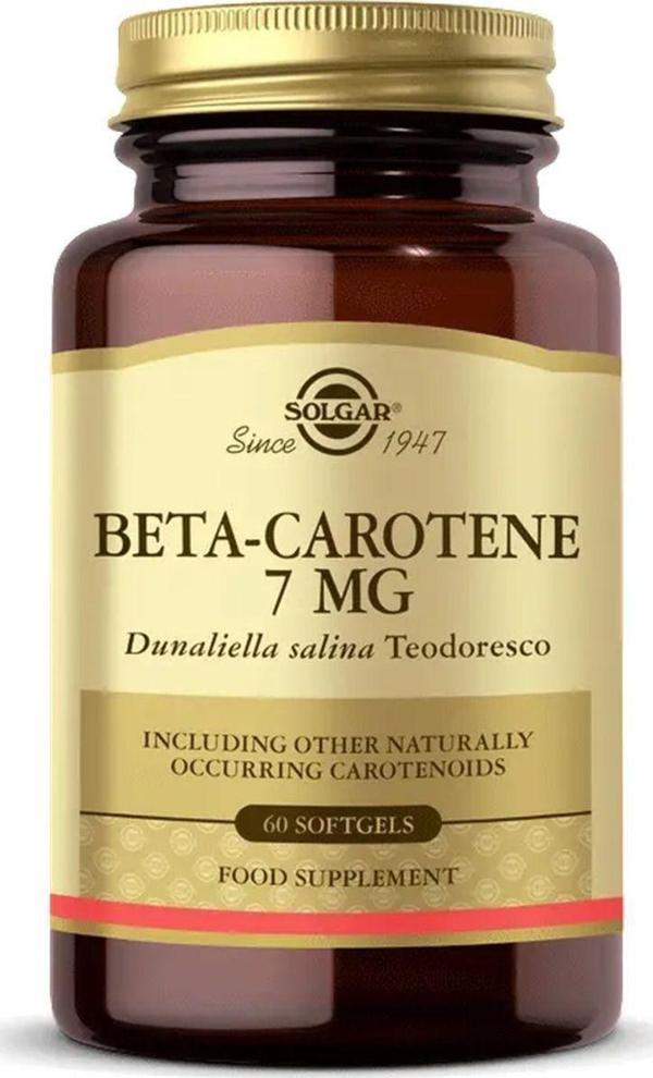 Beta Carotene 7 Mg 60 Kapsül - Image 1