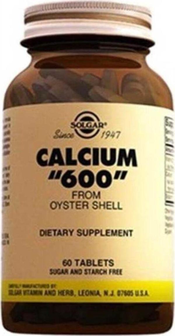 Calcium 600 Mg Oyster Shell 60 Tablet - Image 1