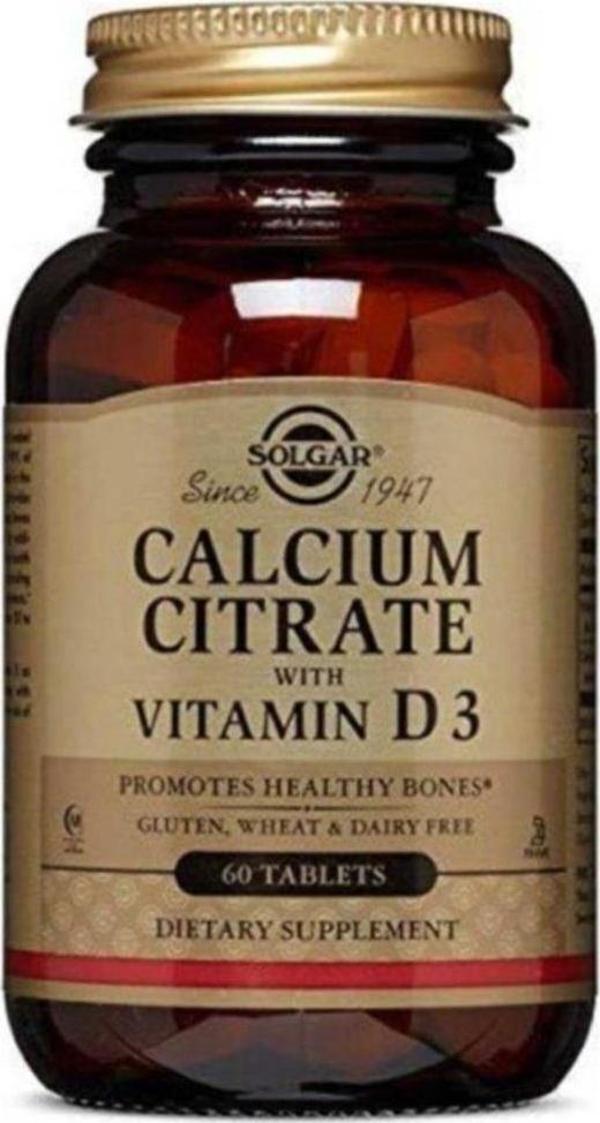 Calcium Citrate 250 Mg Vitamin D3 60 Tablet - Image 1