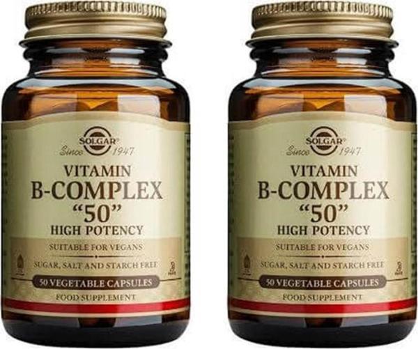 Vitamin B Complex &Quot;50&Quot; 50 Kapsül 2 Adet - Image 1
