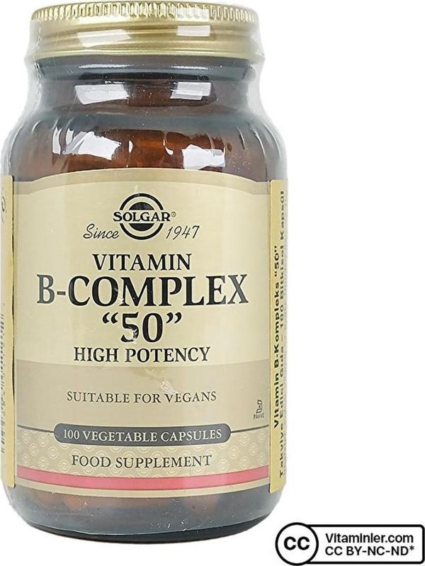 Vitamin B Complex 100 Kapsül - Image 1