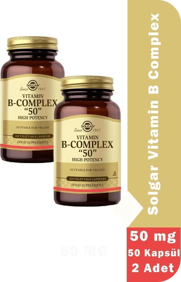 Vitamin B Complex 50 Mg 50 Kapsül 2 Adet - Image 1