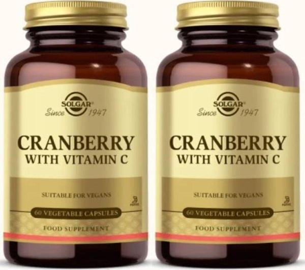Cranberry Extract With Vitamin C 60 Kapsül 2 Adet - Image 1