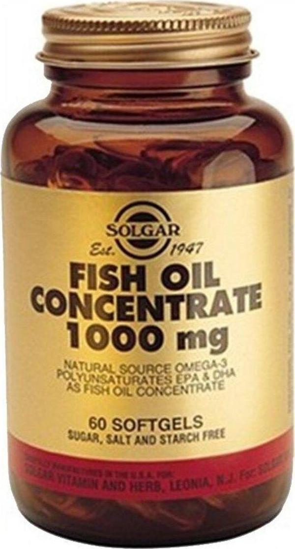 Fish Oil Concentrate 1000 Mg 60 Softgel - Image 1