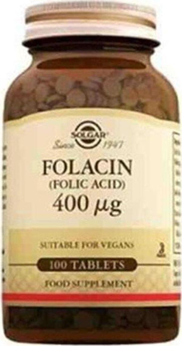 Folic Acid 100 Tablet - Image 1