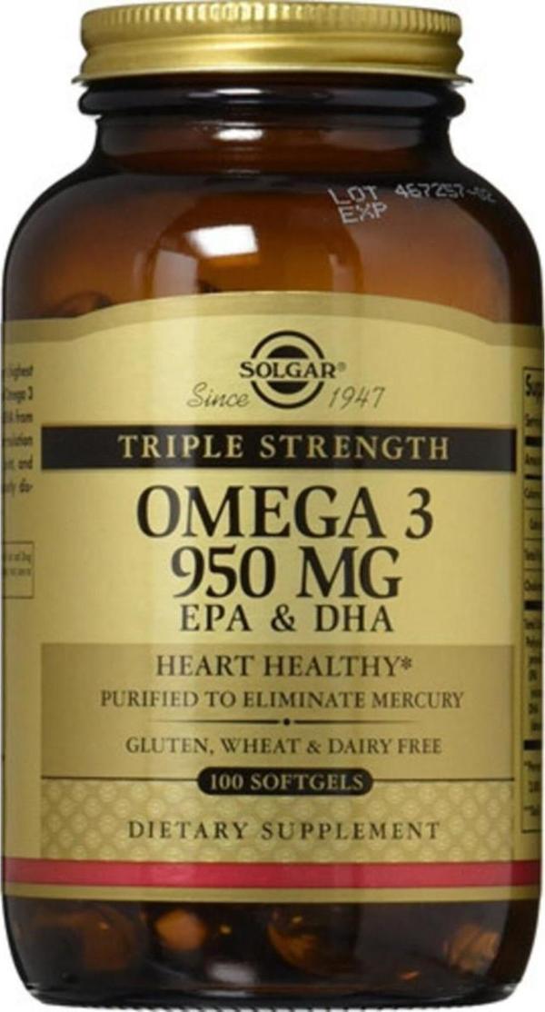 Garya Solgar Omega-3 950 Mg 100 Kapsül - Image 1