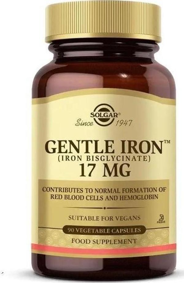 Gentle Iron 17  mg 90 Kapsül - Image 1