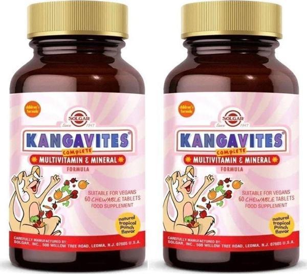 Kangavites Multivitamin & Mineral 60 Tablet 2 Adet - Image 1