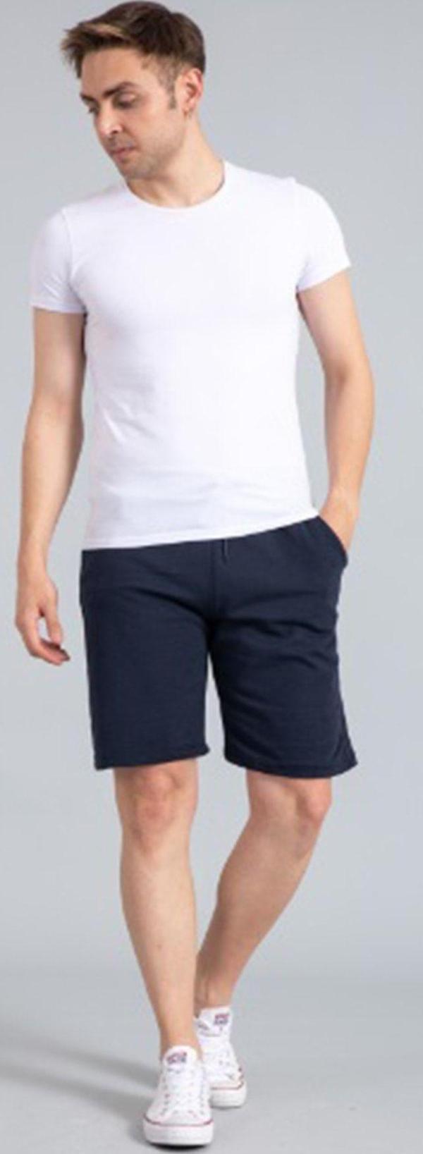 Lukitus Erkek Pamuklu Penye Şort Regular Fit Şort - Image 1