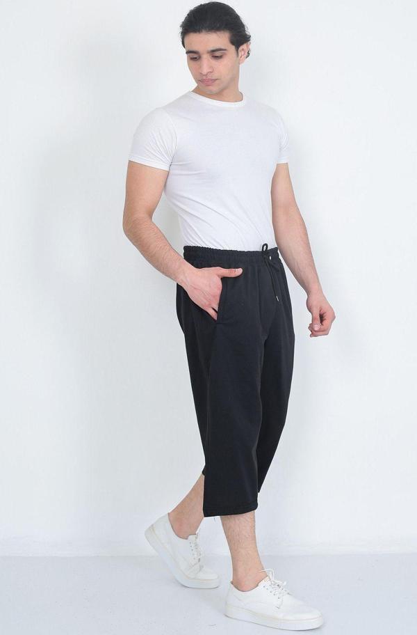 Lukitus Battal Büyük Beden Kapri Erkek Eşofman Altı 2 Adet - Image 1