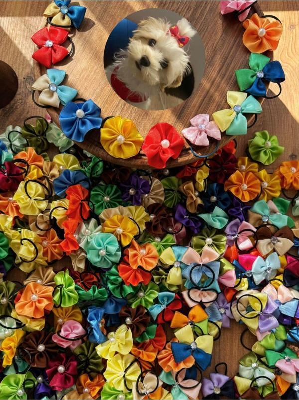 Hubjua Royal Lastikli Kedi Köpek Tokası 20 Adet Karışık - Image 1