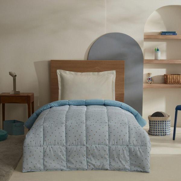 Karaca Home Young Buzzy Tek Kişilik Baskılı Yorgan - Image 1