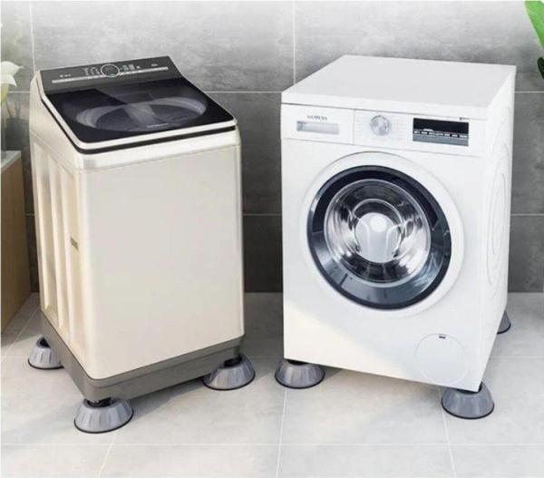 Hubjua Royal Çamaşır Makinesi Titreşim Engelleyici Set - Gürültü Azaltıcı Ve Kaymayı Önleyici Pedler - Image 1