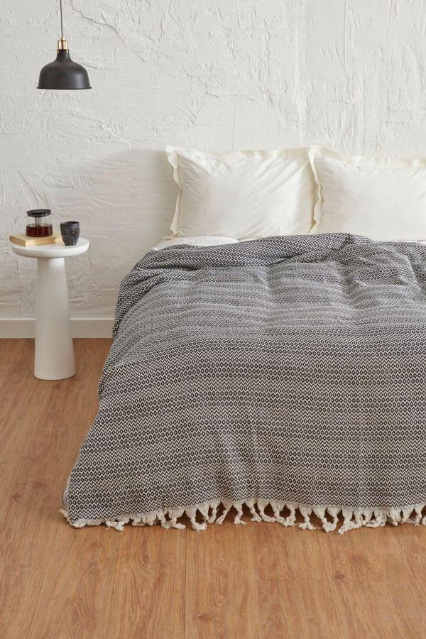 Karaca Home Levi Lacivert Çift Kişilik Pike - Image 1