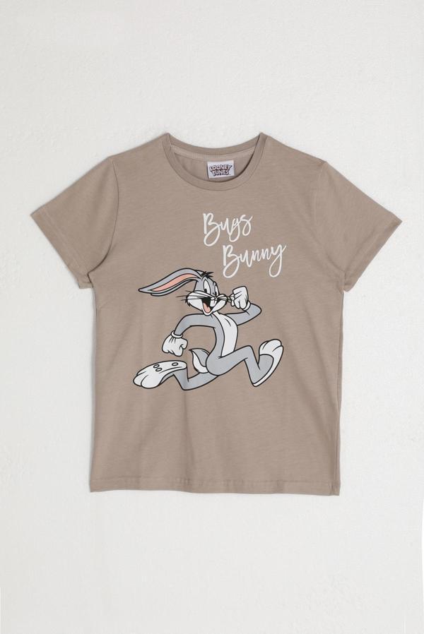 Looney Tunes L1582-2 Erkek Çocuk Tişört Kum - Image 1