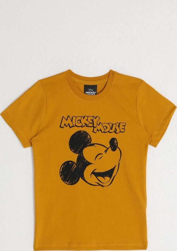 Mickey Mouse D4797-2 Erkek Çocuk Tişört Altın - Image 1