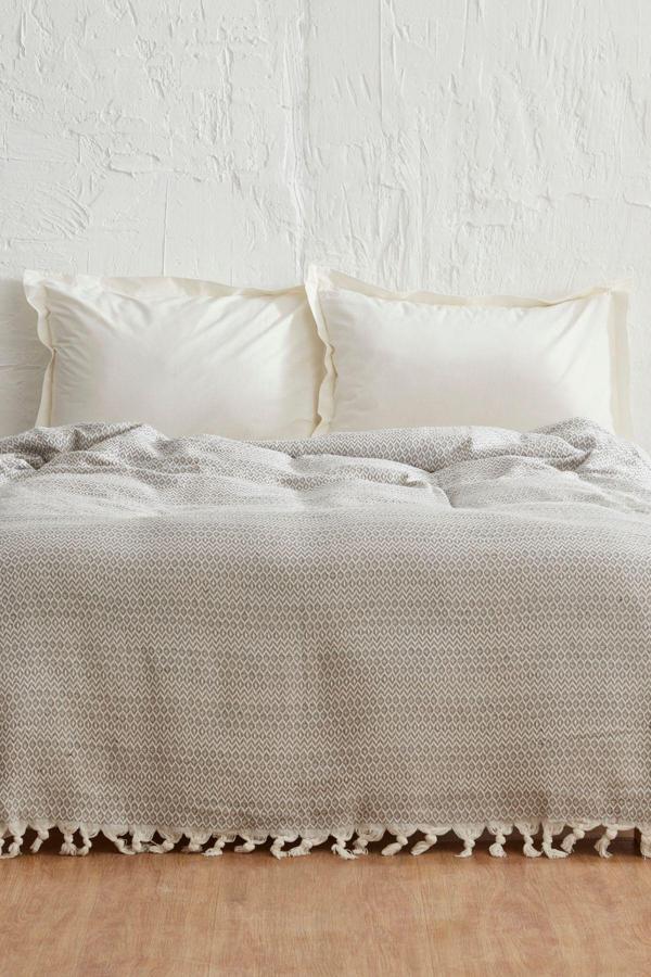 Karaca Home Levi Açık Gri Çift Kişilik Pike - Image 1