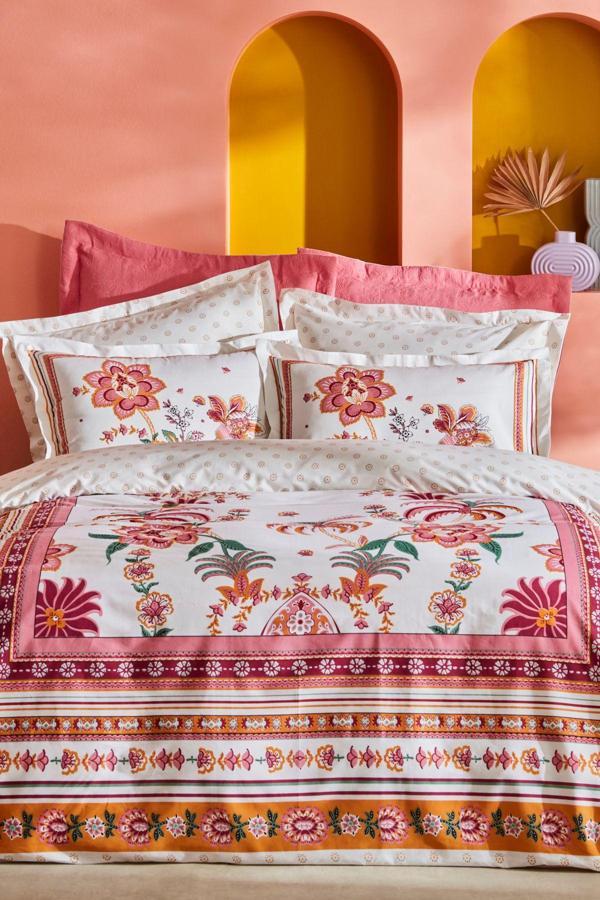 Karaca Home Rebecca Çift Kişilik Summer Set Fuşya  - Image 1
