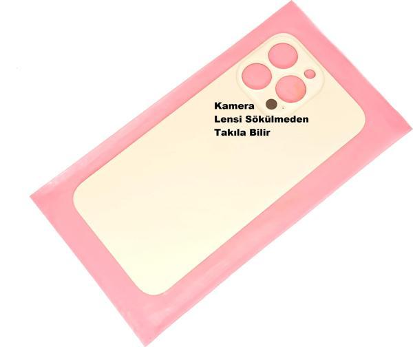 Tkgz İphone 13 PRO Arka Kapak (CAM) Gold - Image 1