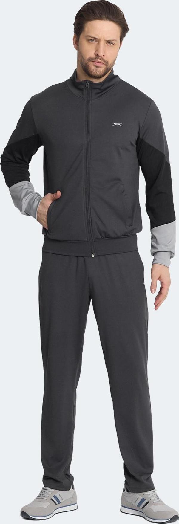 Slazenger RAPID Erkek Eşofman Takımı Koyu Gri - Image 1