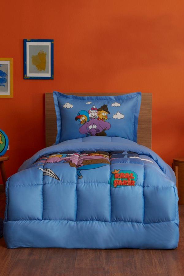 Karaca Home X Kral Şakir Bam Bam Bam Tek Kişilik Comfort Set/Uyku Seti - Image 1