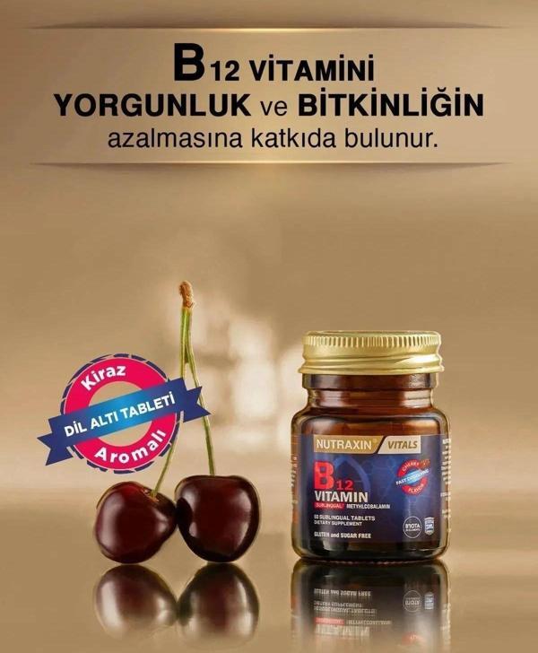 B12 Vitamini 1000 Mcg - Dil Altı Tableti - Image 1