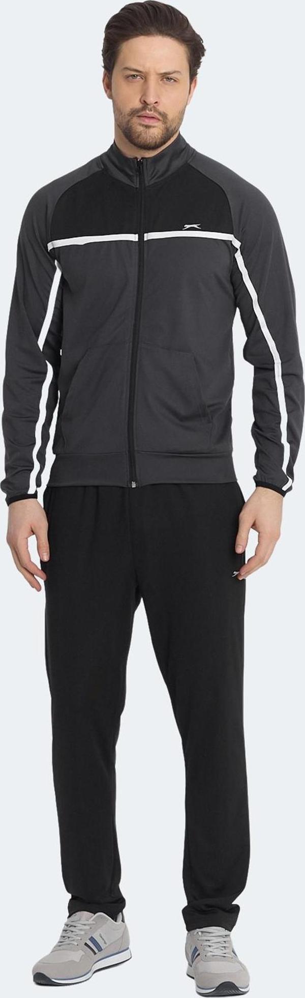 Slazenger REFORM Erkek Eşofman Takımı Koyu Gri - Image 1