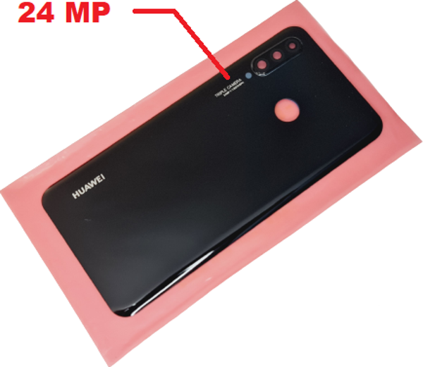 Tkgz Huawei P30 Lite Arka Kapak ( Kamera Lensli 24 MP) SİYAH - Image 1