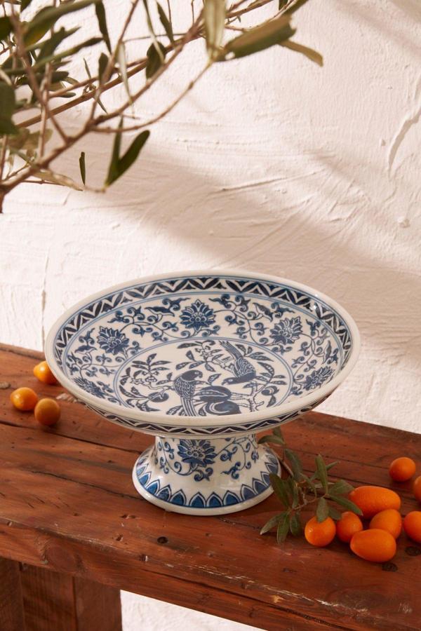 Karaca Home Lisbon Carly Ayaklı Tabak 25 cm - Image 1