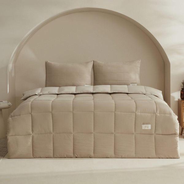 Karaca Home Relax Tek Kişilik Comfort Set/Uyku Seti Bej - Image 1