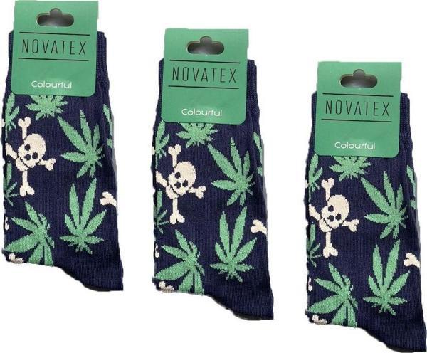 Lukitus Unisex Eğlenceli Desenli Soket Çorap 3 Adet - Image 1