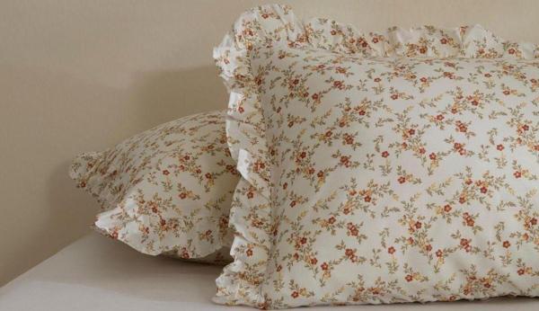 Karaca Home Mizu Fırfırlı 2'li Yastık Kılıfı Offwhite - Image 1