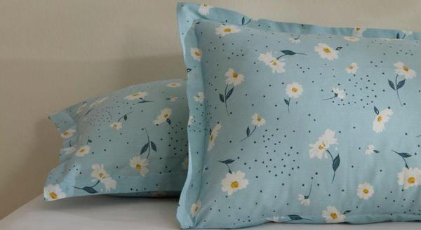 Karaca Home Daisy 2'li Yastık Kılıfı Mint - Image 1