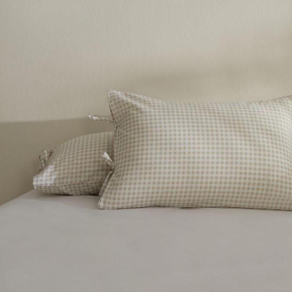 Karaca Home Buona 2'li Yastık Kılıfı Bej - Image 1