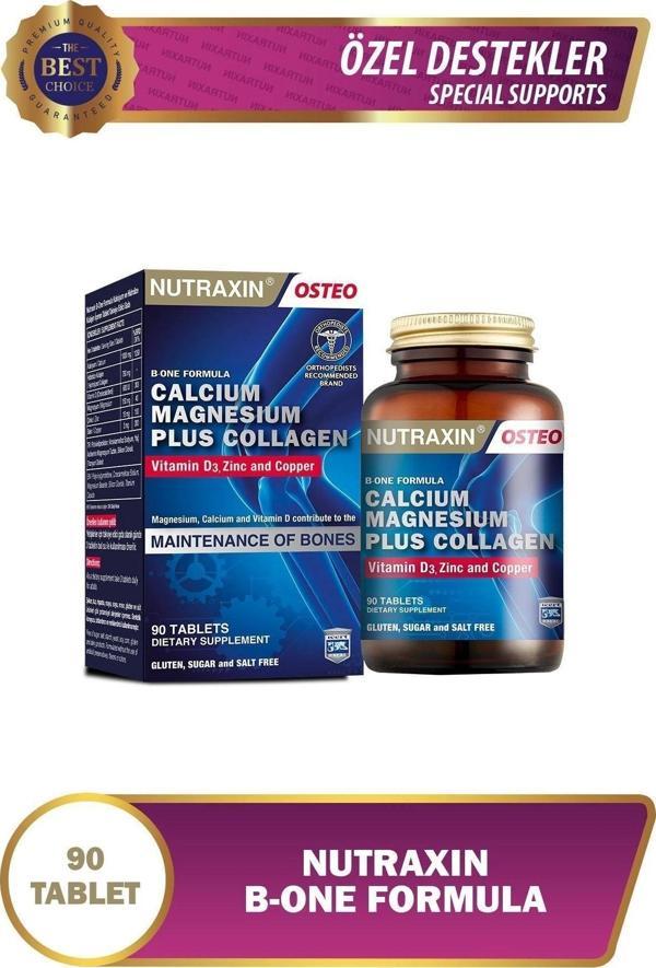 B-One Formula Kalsiyum Magnezyum Plus Collagen - Image 1