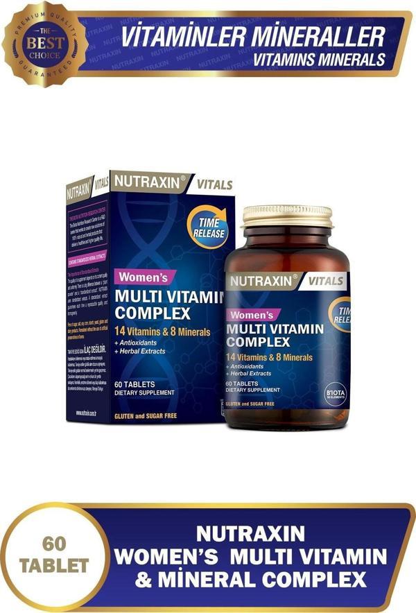 Multivitamin Kadın, Multivitamin & Mineral Complex 60 Tablet - Image 1