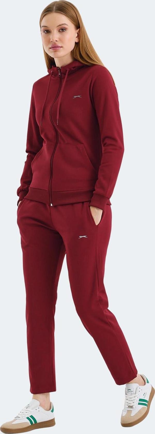 Slazenger RID Kadın Eşofman Takımı Bordo - Image 1