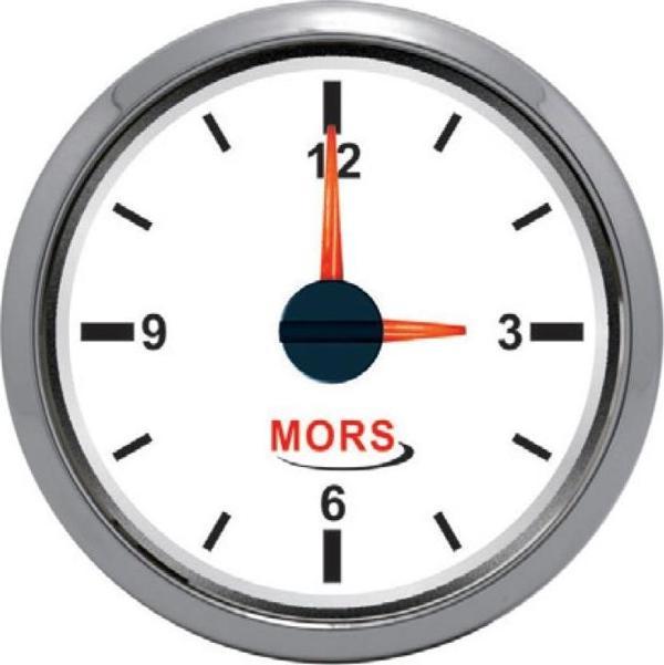 Mors Zaman Saati 12-24 Volt Beyaz - Image 1
