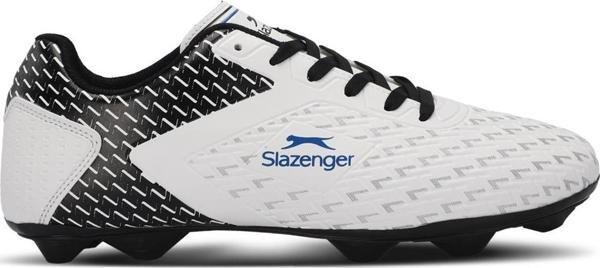 Slazenger CYCLE I KRP Unisex Çocuk Futbol Ayakkabı Beyaz / Siyah - Image 1
