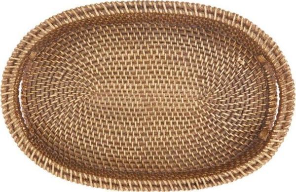 Karaca Home Nova Hasır Görünümlü Dekoratif Tepsi 33,5x22,5cm - Image 1