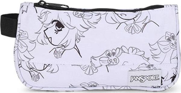 JanSport Medium Accessory Pouch Unisex Kalem Çantası Beyaz - Image 1
