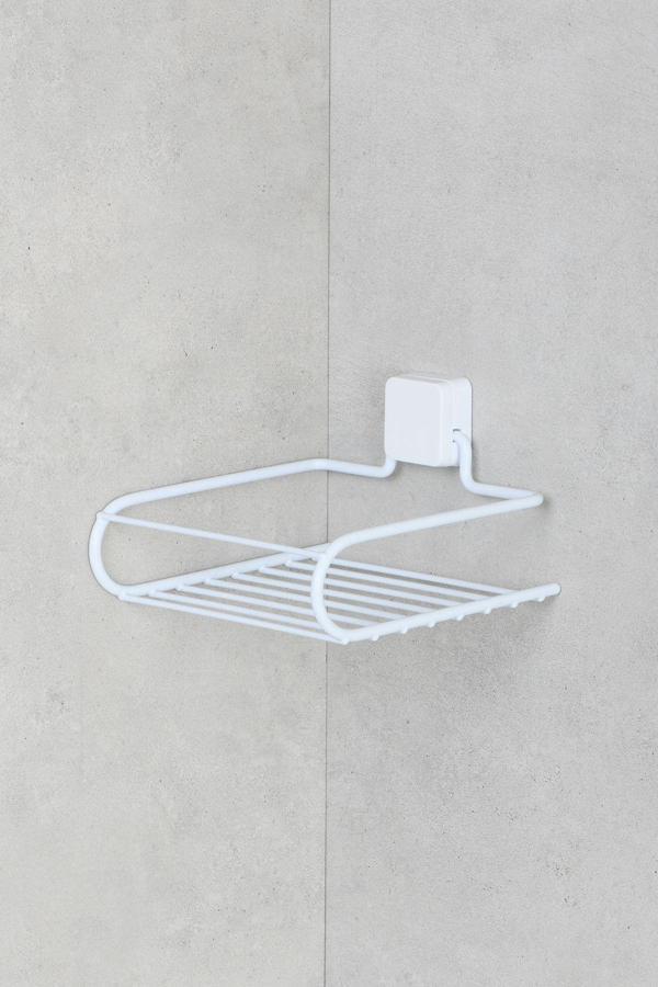 Hagen Ömür Boyu Paslanmaz Yapışkanlı Banyo Rafı, Banyo Düzenleyici, Banyo Organizer, Şampuan Rafı - Image 1