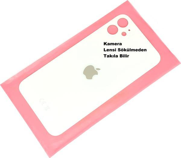 Tkgz İphone 11 Arka Kapak (CAM) Beyaz - Image 1