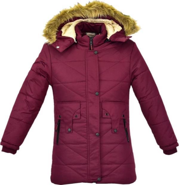 Kız Çocuk Kapüşonlu Mont BS-2015 - Image 1
